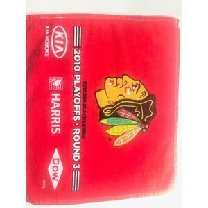 2010 Stanley Cup Champs Chicago Blackhawks Western Conference Final Rally Towel